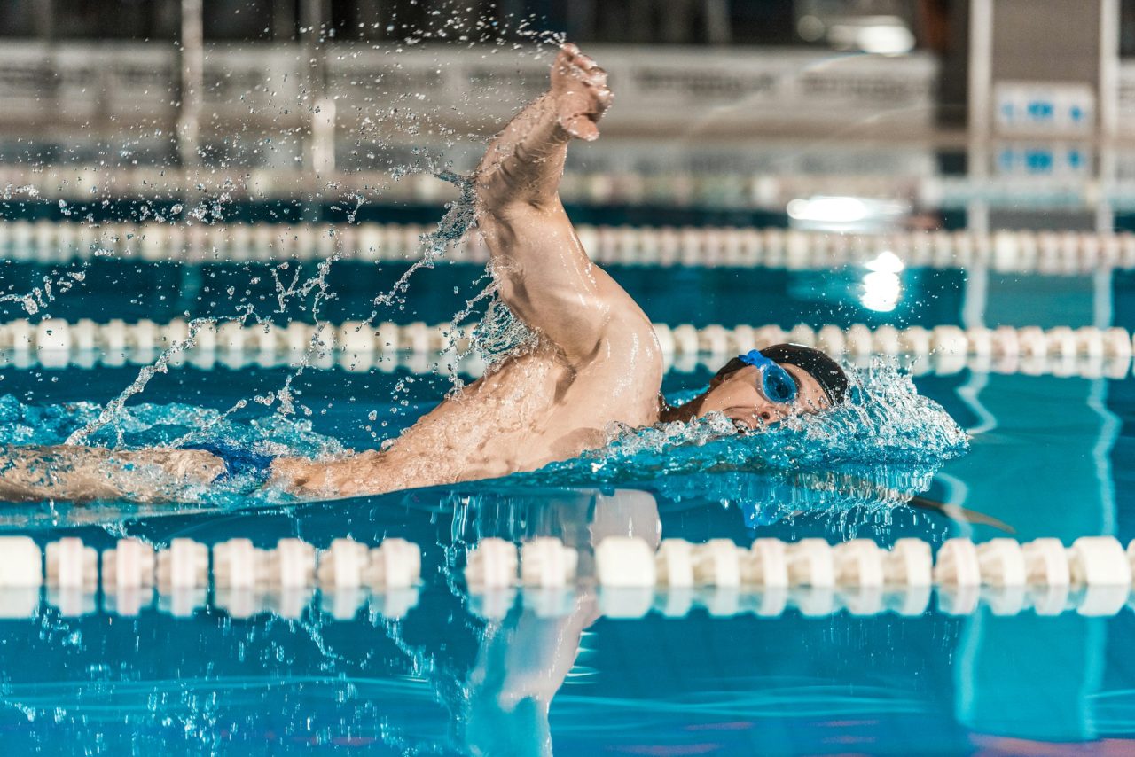 Schwimmtraining im Heidjers Wohl